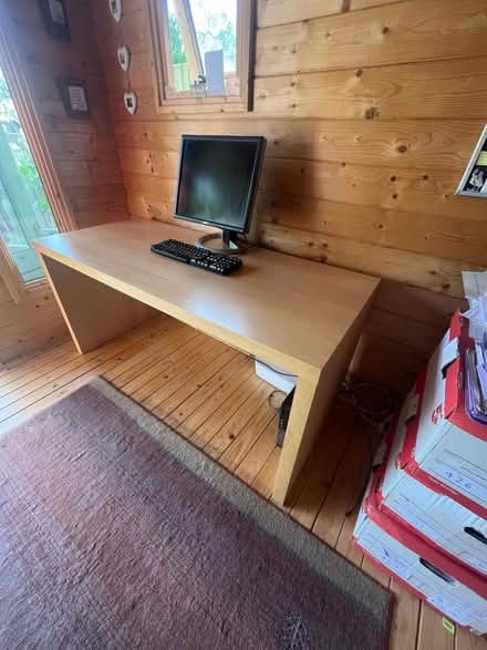 Photo of free Ikea desk (birch) (Waterside HP5) #1