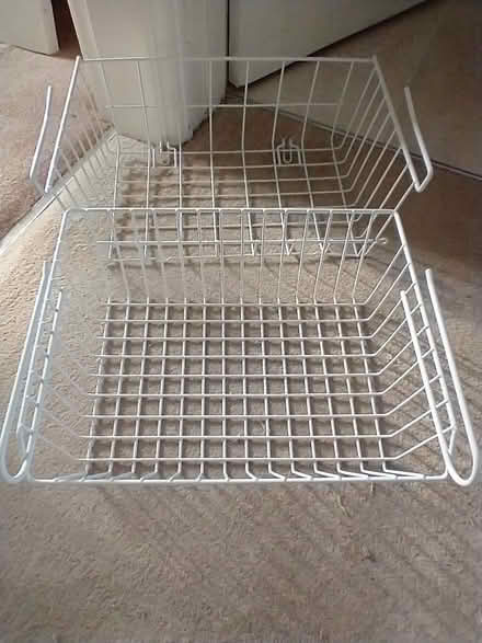 Photo of free Under shelf baskets (Lakenham NR1) #1