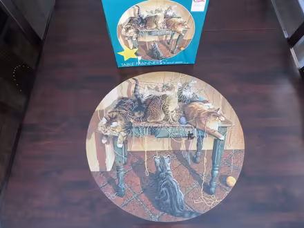 Photo of free Cat Puzzle for crafts-1 pce missing (Churchill Meadows) #1