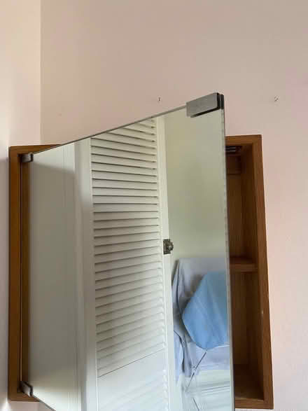 Photo of free Mirror wood cabinet (Iffley OX4) #1