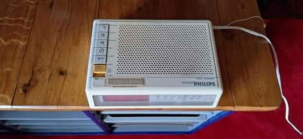 Photo of free Philips clock/alarm radio (Longden Common) #2