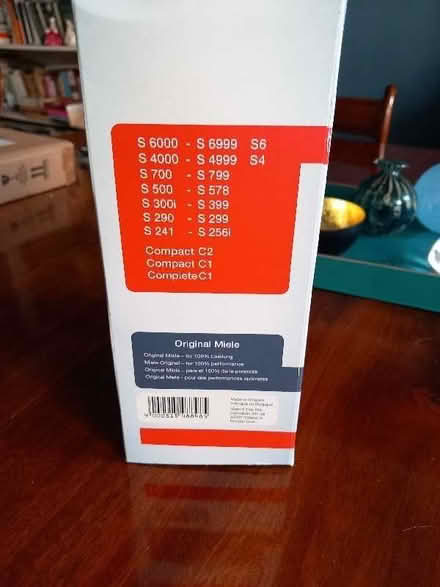 Photo of free MIELE hoover bags (Bath) #2