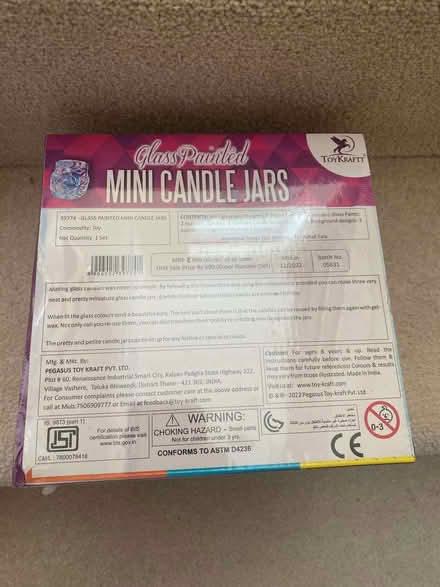 Photo of free Unopened Mini Candle Jars (Craft project) (windsor-maidenhead-freegle CGA SL6) #2