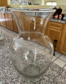 Photo of free Glass vase, wide neck (novato) #1