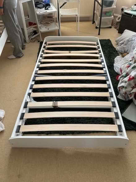 Photo of free Single Bed, with truckle bed underneath and 2 x mattresses (NW10) #2