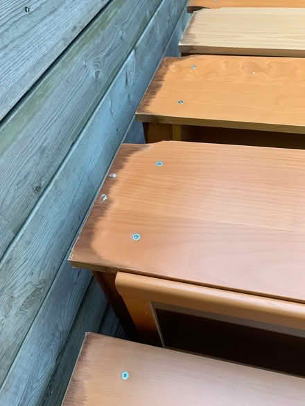 Photo of free Bank of IKEA beechwood shelving (York mills and leslie) #1