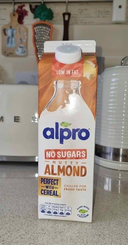 Photo of free Alpro Almond Milk - 6 Cartons (Epping CM16) #1