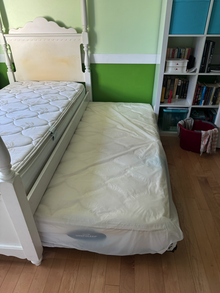 Photo of free Canopy Trundle Bed - Twin (Ann Arbor, near Arborland Mall) #2