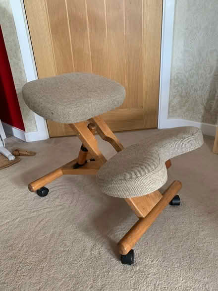 Photo of free Ergonomic kneeling stool (Odd down) #1