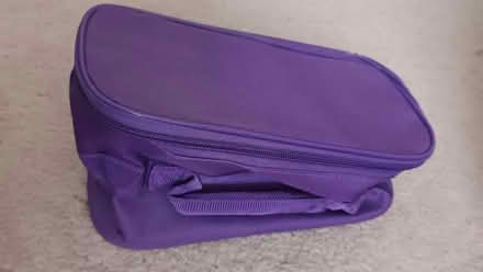 Photo of free Merck purple zip bag with handle (Beeston NG9) #1