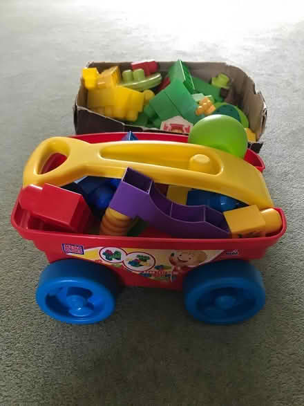 Photo of free Mega Bloks Pull n Play Wagon (Pinner, HA5) #1