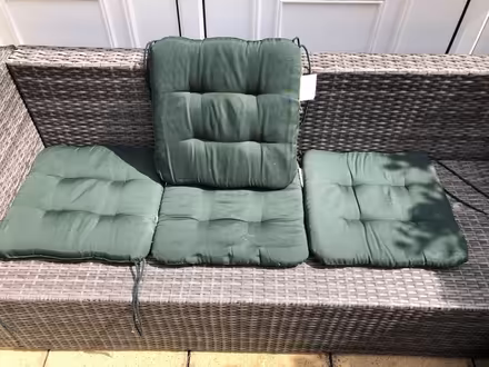 Photo of free Garden seat cushions (Wallsend NE28) #1