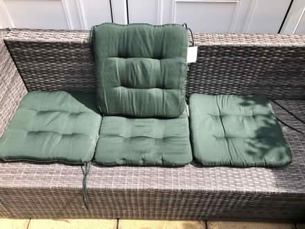 Photo of free Garden seat cushions (Wallsend NE28) #1