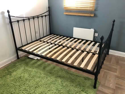 Photo of free Double bed frame (Hoole, Chester) #1