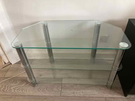 Photo of free Glass Corner TV Unit (Coatbridge, Scotland) #1