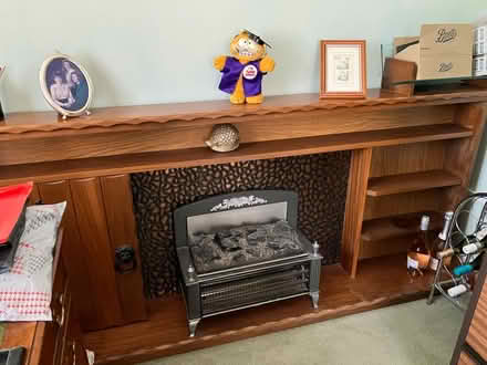 Photo of free Wooden fireplace and electric fire (Thurton NR14) #1