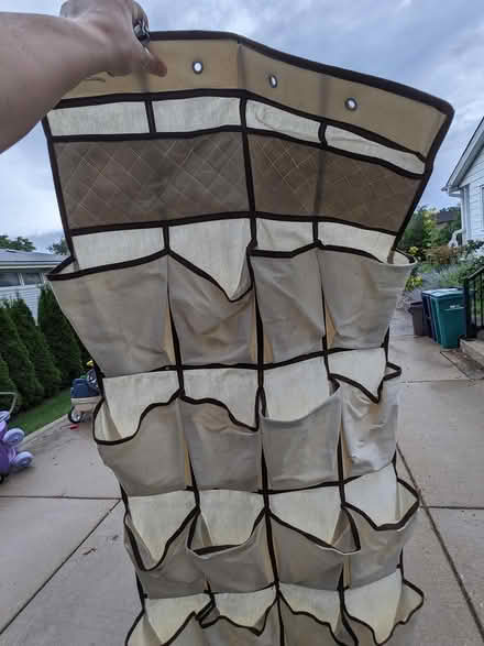 Photo of free Shoe door organizer (Main St - Pleasant Ln Lombard) #1