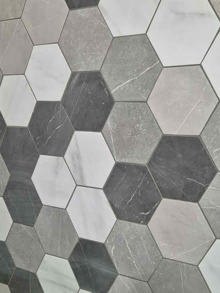 Photo of free Small Malaga Stone hexagon tiles (Cheltenham) #1