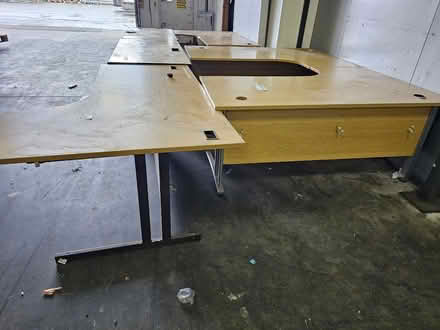 Photo of free Multiple/Batch used office desks and drewers (West Howe BH11) #2