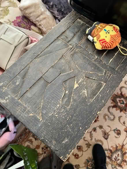 Photo of free Carved wood unit needs love (SG3) #3