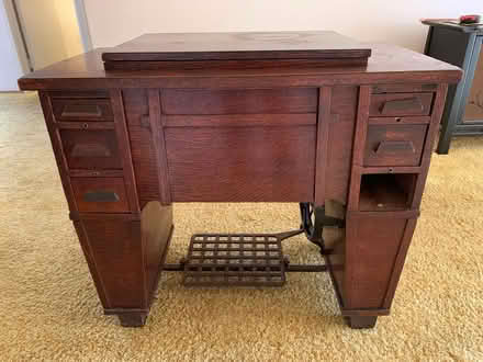 Photo of free Antique Treadle Sewing Machine (San Fran-Midtown Terrace) #1