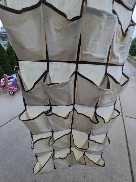 Photo of free Shoe door organizer (Main St - Pleasant Ln Lombard) #2