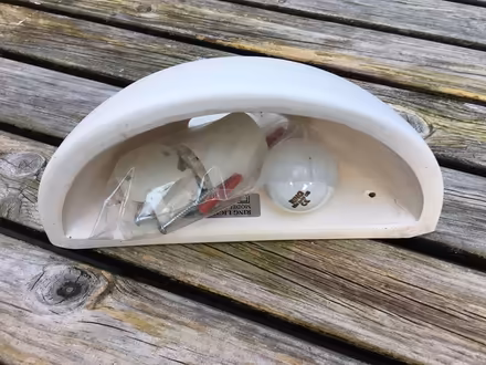Photo of free Ceramic Wall Downlight (paintable) (Torquay) #2