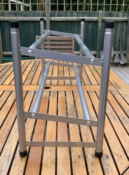 Photo of free Adjustable width shoe rack (Bassingbourn-cum-Kneesworth SG8) #3