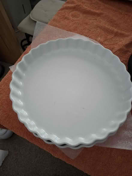 Photo of free 3 large ikea flan dishes (Newton abbott) #1