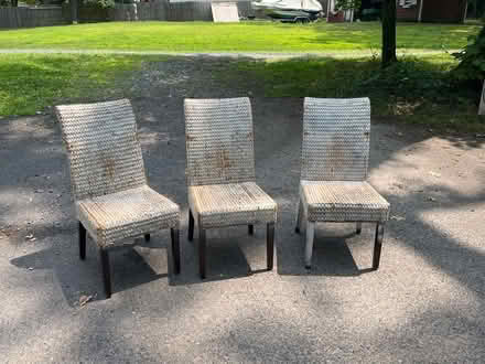 Photo of free 3 solid chairs (Lower Providence) #1