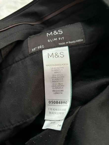 Photo of free M&S Black Men’s trousers (Woking) #1