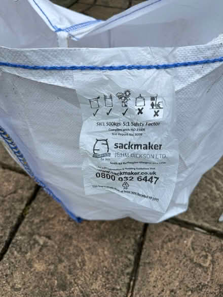 Photo of free Empty half ton sacks (Holbeach St Marks PE12) #1