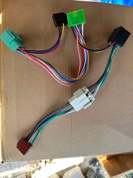 Photo of free Car stereo wiring adapter harness — probably for Volvo (Handsworth S13) #1