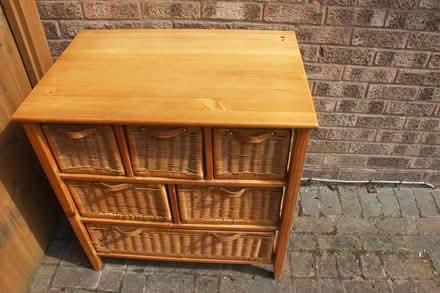 Photo of free Wicker drawer unit (Cambridge CB1) #1