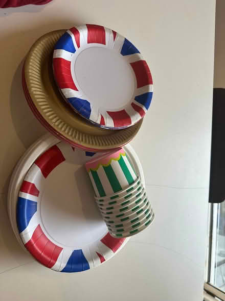 Photo of free Assorted paper plates and cups (Grandpont OX1) #1