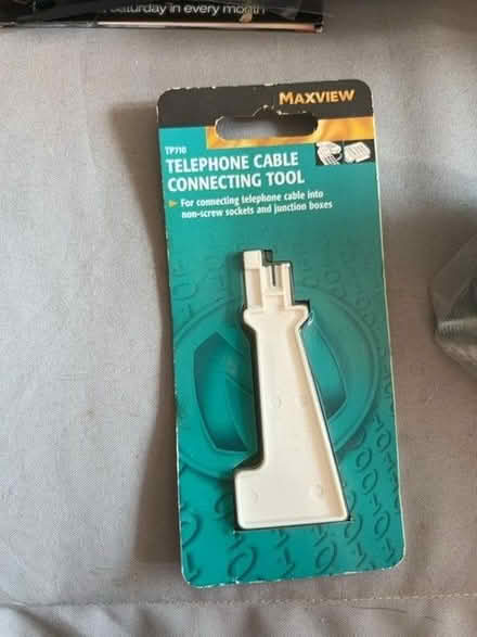 Photo of free Telephone cable connecting tool (Victoria Park M13) #1