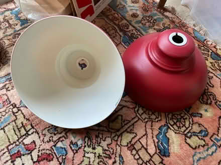 Photo of free 2 X Metal Pendant Lampshades (Muswell Hill, London N10) #2