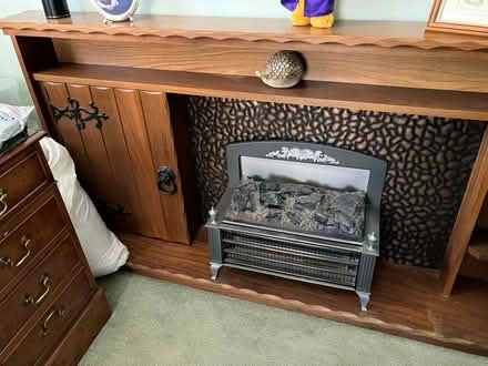 Photo of free Wooden fireplace and electric fire (Thurton NR14) #2