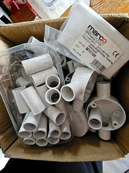 Photo of free PVC Electrical boxing component covers (Heeley Bridge S8) #1