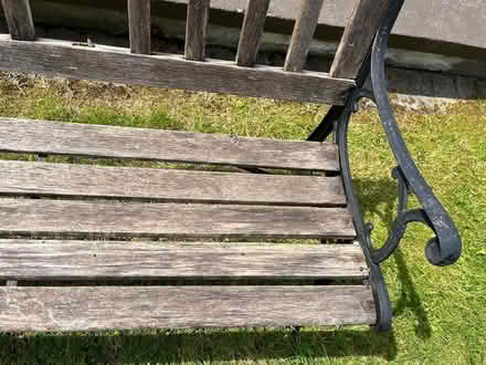 Photo of free Garden bench needs tlc (Sligo town) #2