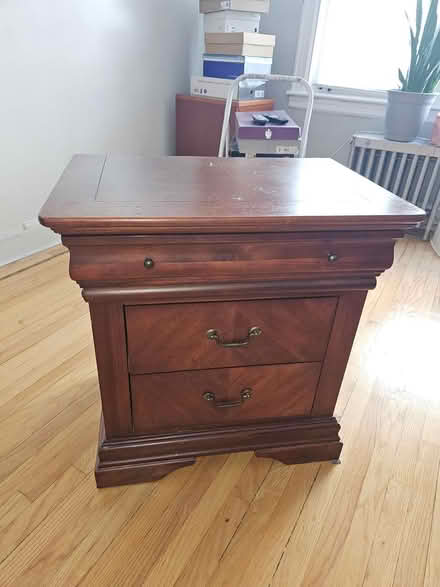 Photo of free Bed and Night Table (Sunnyside 48th Street) #2