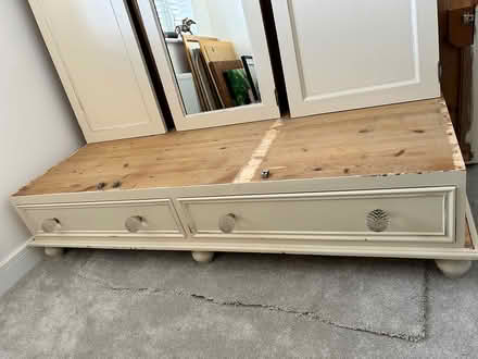 Photo of free Solid pine painted wardrobe (Cowbridge CF71) #3