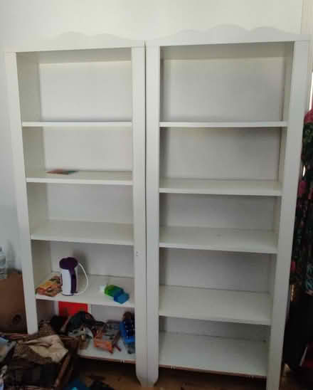 Photo of free Two white bookcases (Richmond TW9) #1
