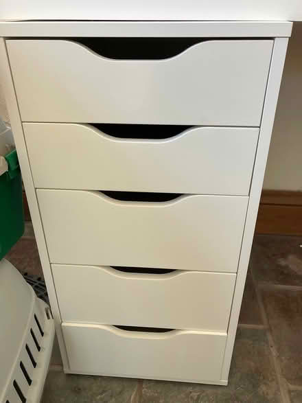 Photo of free Ikea desk 120 cm with drawers (Musbury) #3