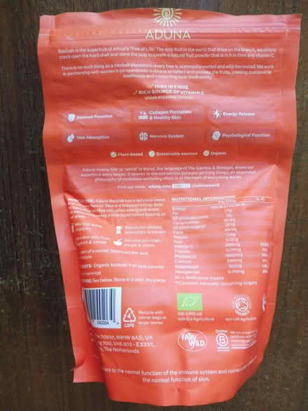 Photo of free Aduna Baobab Powder (Eaton Ford PE19) #2