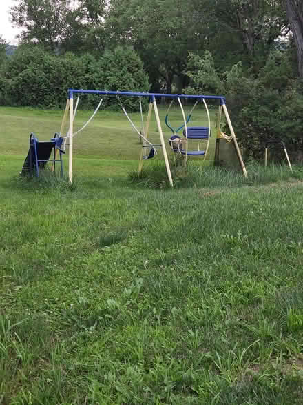 Photo of free swing set (Orefield pa) #2