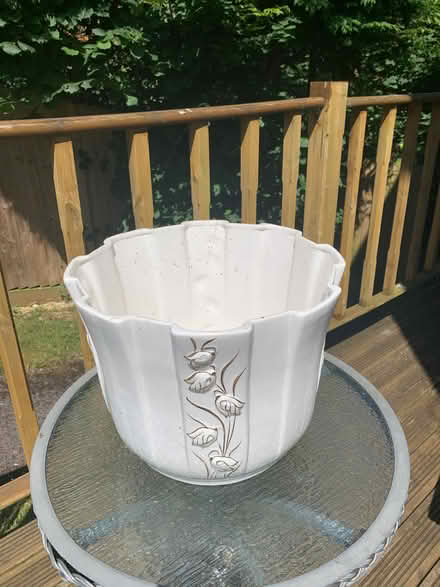 Photo of free Plant pot (Forest Green GL6) #1