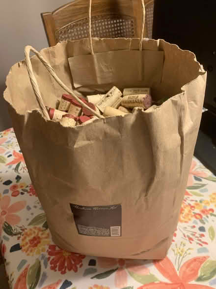 Photo of free Bag of wine corks (West Bradford Twp) #2