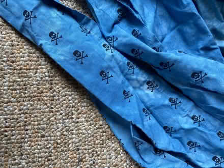 Photo of free Indigo dyed cloth strips (Eureka) #2