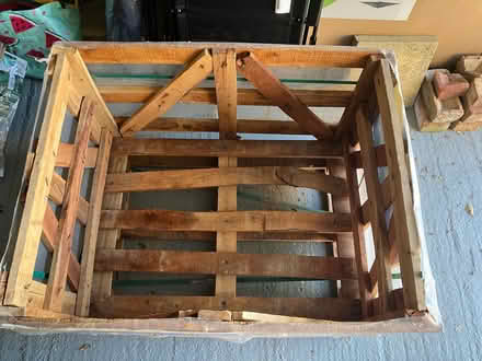 Photo of free Large Heavy Wooden Crate (Haydon wick SN25) #3
